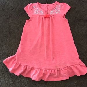2t coral dress